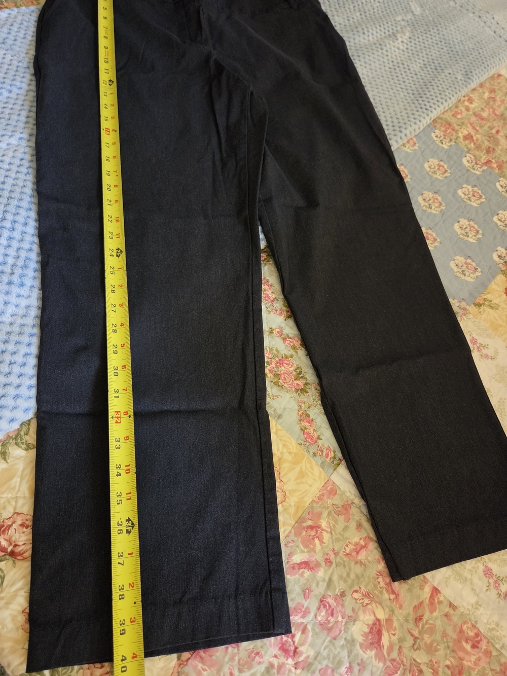 Penningtons Straight Leg Black Women's Dress Pants - Picture 8 of 8